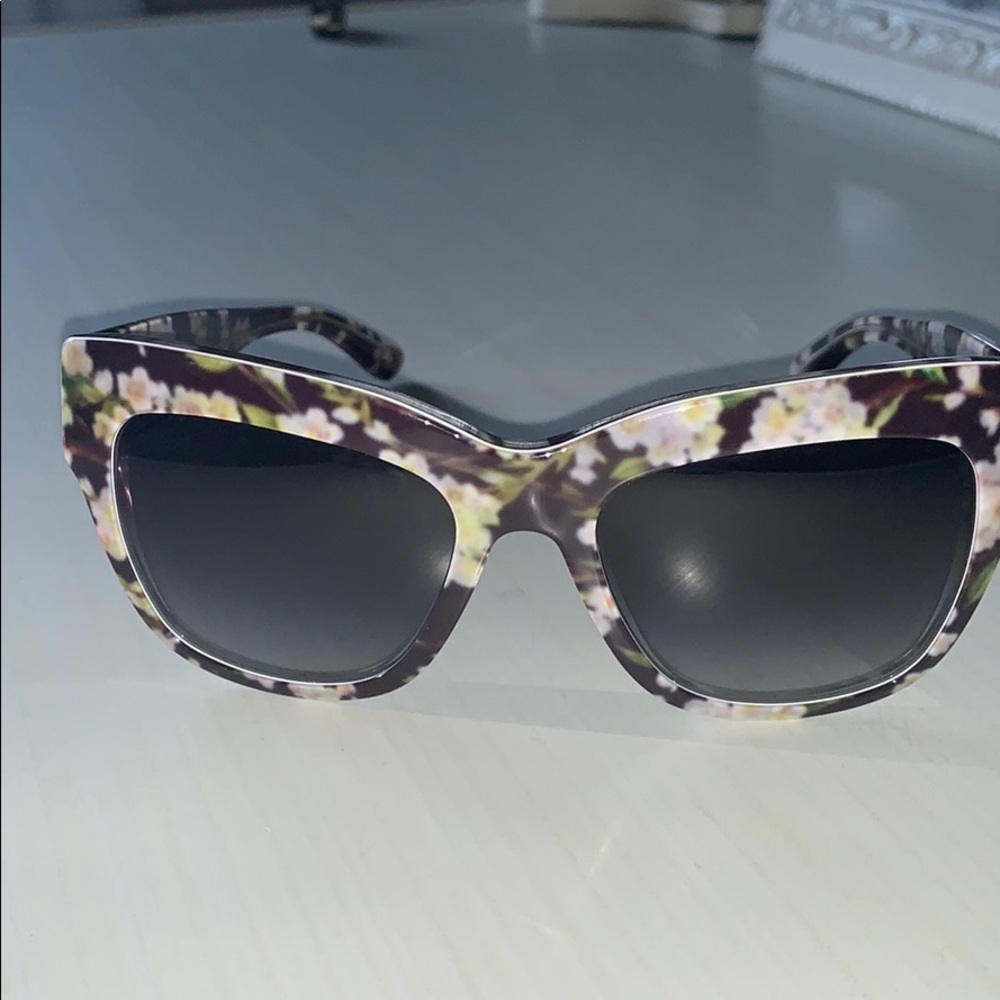 Dolce and Gabbana floral sunglasses